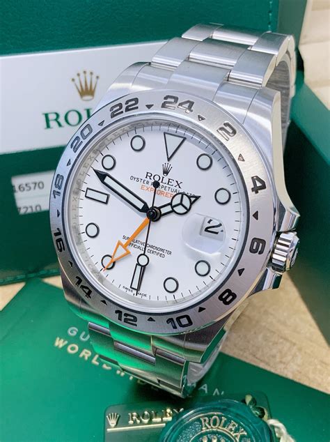 dimensions rolex explorer ii|rolex explorer 2 42mm white.